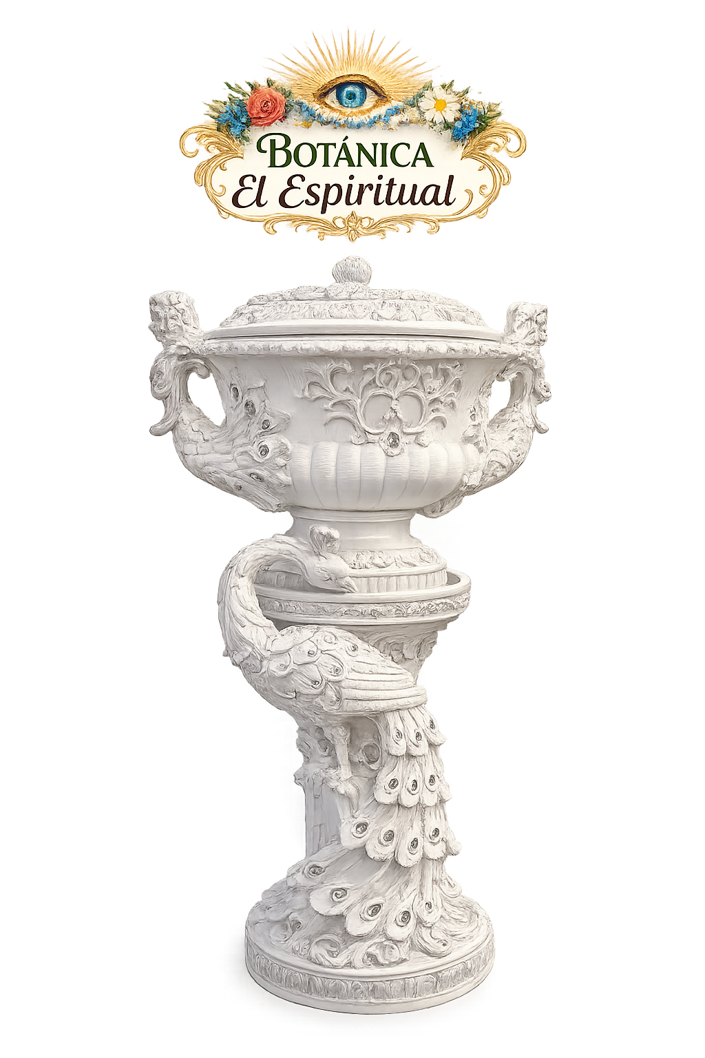 Sopera con pedestal de odabatala